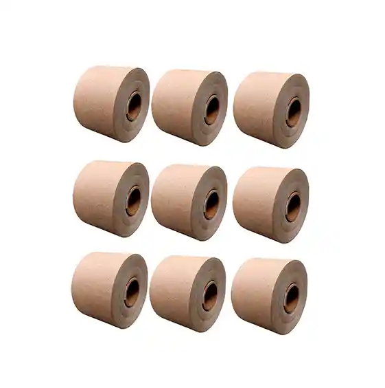 Cinta Papel Kraft De 2.5 " X 9 Unidades