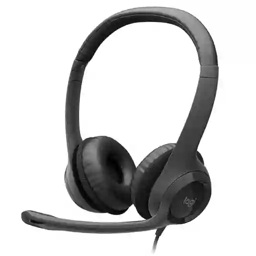 Diadema Logitech H390 Negra Plug Usb