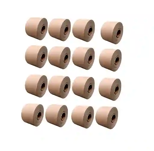 Cinta Papel Kraft De 2.5 " X 16 Unidades