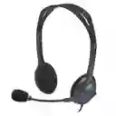 Diadema Logitech H111 Negra Plug 3.5mm