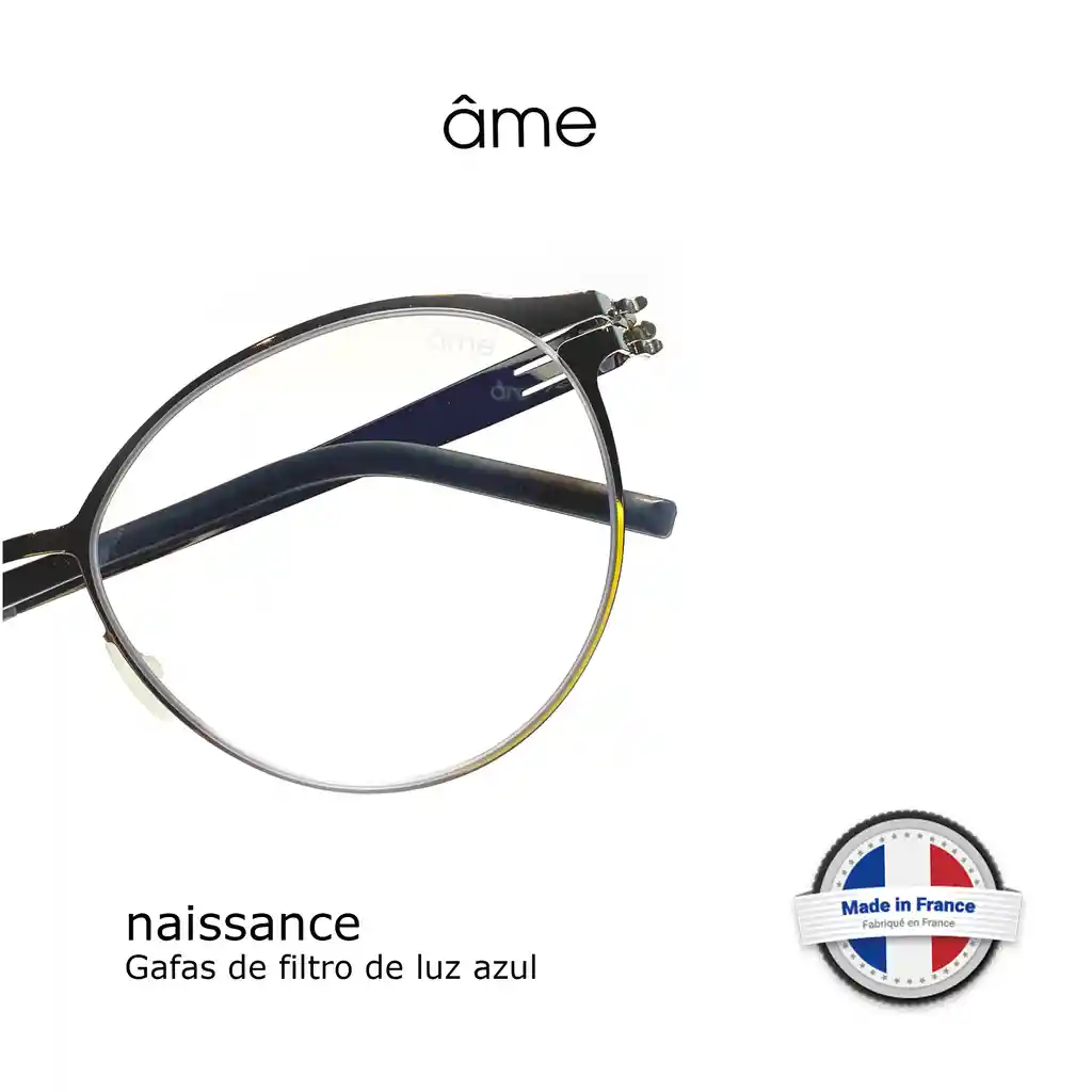 Ame Naissance 8913 52-17 140 C4 Marco Silver Lente Azul