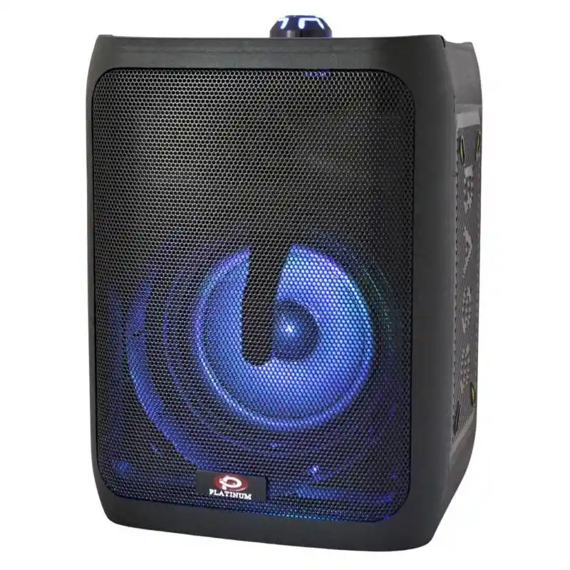 Parlante Bluetooth Recargable 4 Con Radio Fm Y Usb Luz Led