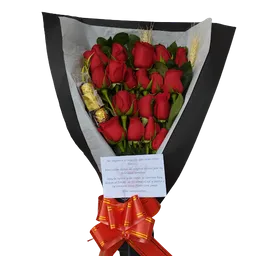 Bouquets De Rosas Y Ferrero