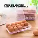 Organizador De Huevos Apilable Para Cocina