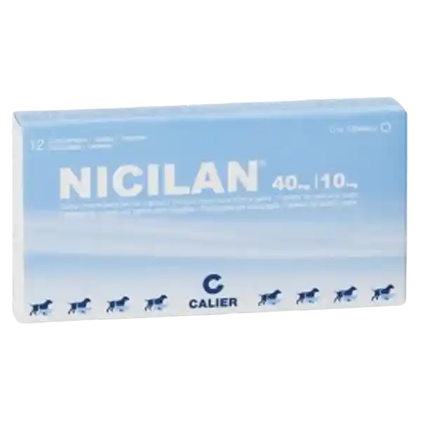 Nicilan 40/10mg X12 Sobres