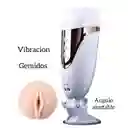 Masturbador Masculino Vagina Ultra Realista Con Gemidos Y Vibración