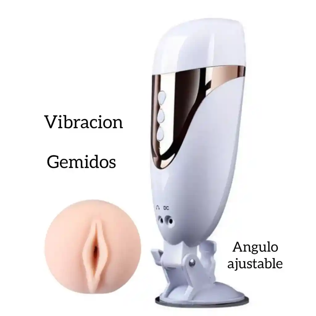 Masturbador Masculino Vagina Ultra Realista Con Gemidos Y Vibración