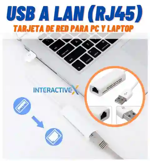 Tarjeta De Red Usb / Adaptador Usb A Rj45