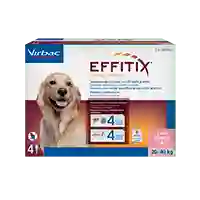 Pipeta X2 Virbac - Effitix Perros De 20 Hasta 40 Kg