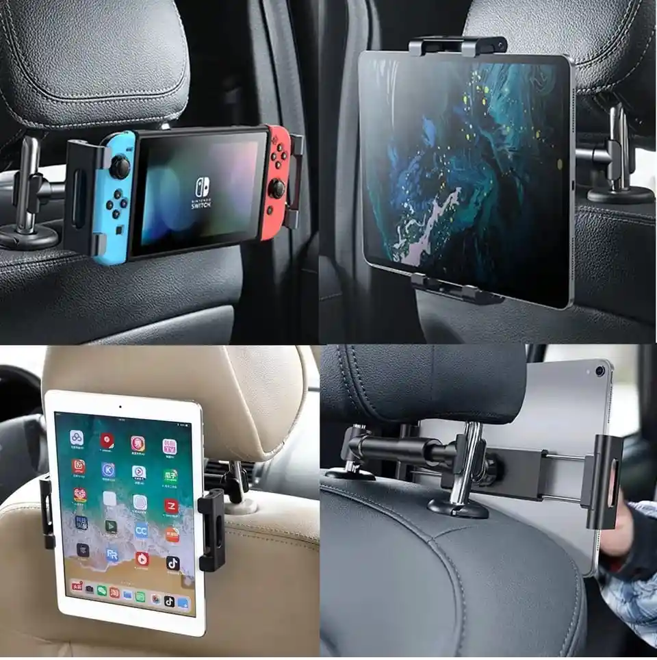 Soporte Para Tableta Y Teléfono De Asiento Trasero De Carro