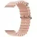 Correa Manilla Silicona Ocean Apple Watch 42mm - 44mm - 45mm - 49mm /smartwatch *rosa*