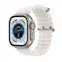 Correa Manilla Silicona Ocean Apple Watch 42mm - 44mm - 45mm - 49mm /smartwatch *blanca*