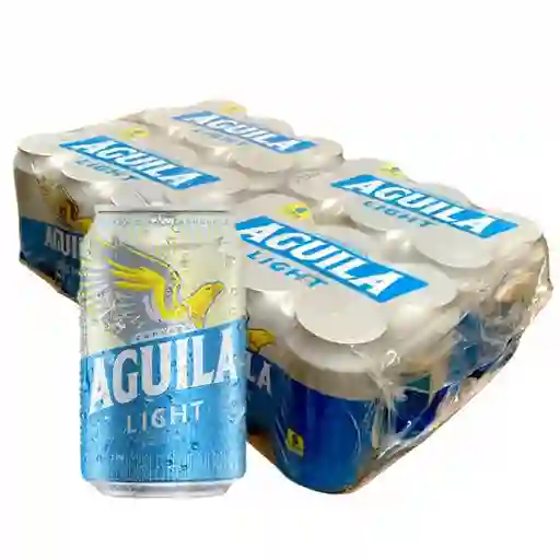 Paca Cerveza Aguila Light Lata