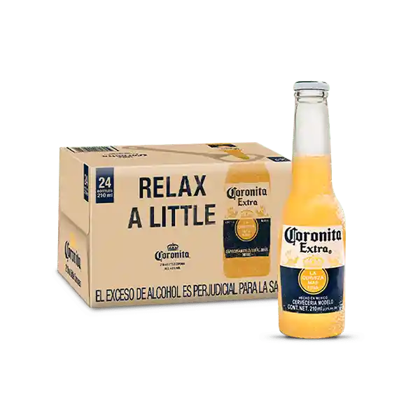 Caja Cerveza Coronita