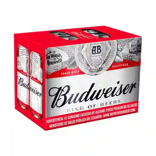 Cerveza Budweiser Lata Six Pack