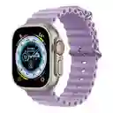 Correa Manilla Silicona Ocean Apple Watch 38mm - 40mm - 41mm /smartwatch *lila*