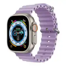 Correa Manilla Silicona Ocean Apple Watch 38mm - 40mm - 41mm /smartwatch *lila*