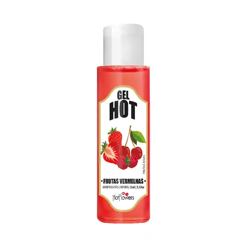 Lubricante Saborizado Caliente De Frutos Rojos