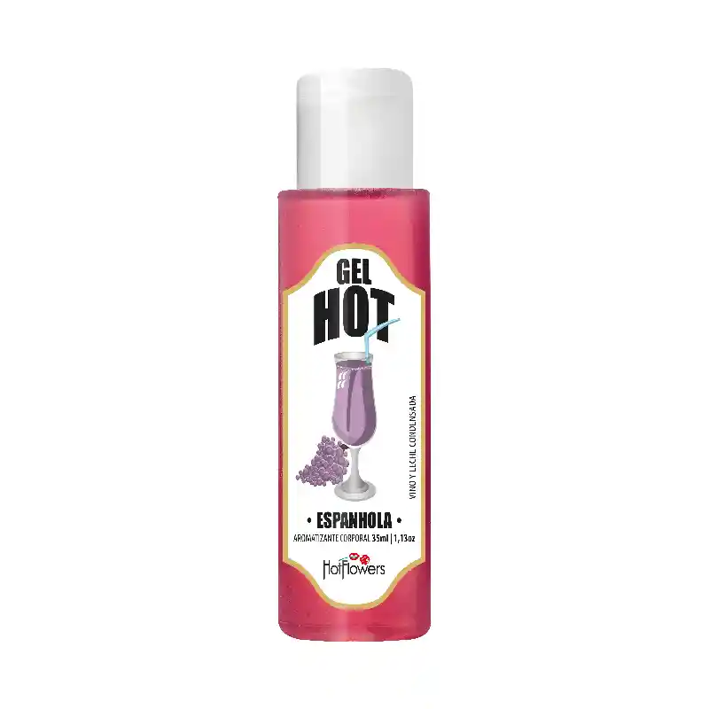 Lubricante Saborizado Caliente Espanhola