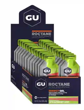 Caja X 24 Unidades Roctane Fresa Kiwi Sin Cafeína
