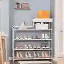 Organizador De Zapatos E Interiores Moderno Elegante De Color Blanco