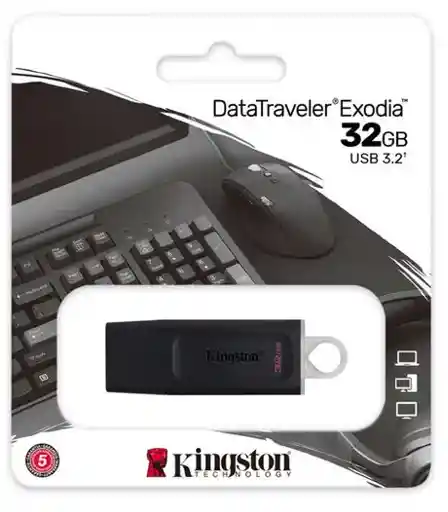 Memoria Kingston Usb 32gb Velocidad 3.2