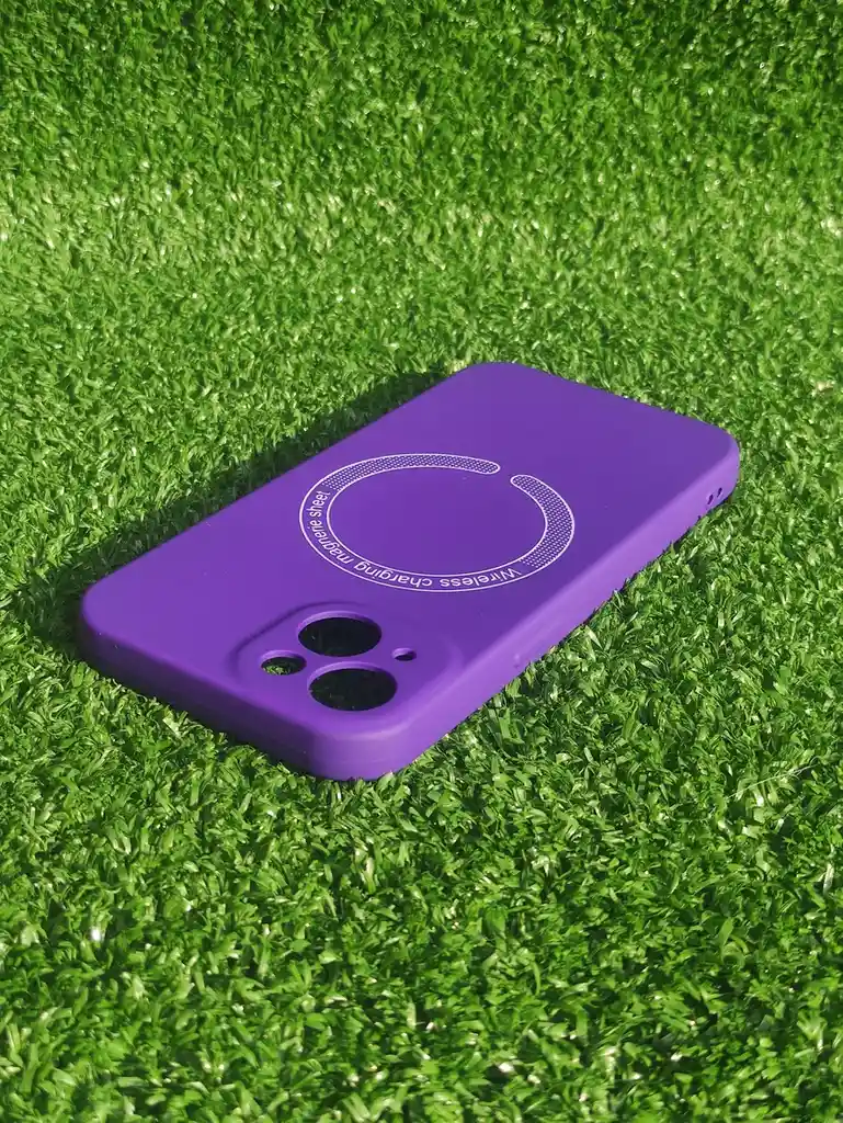 Iphone 13 | Forro Protector |case Flexible| Magnetico | Morado | Apple | Iphone | Carcasa | Funda | Anti Humedad | Full Proteccion