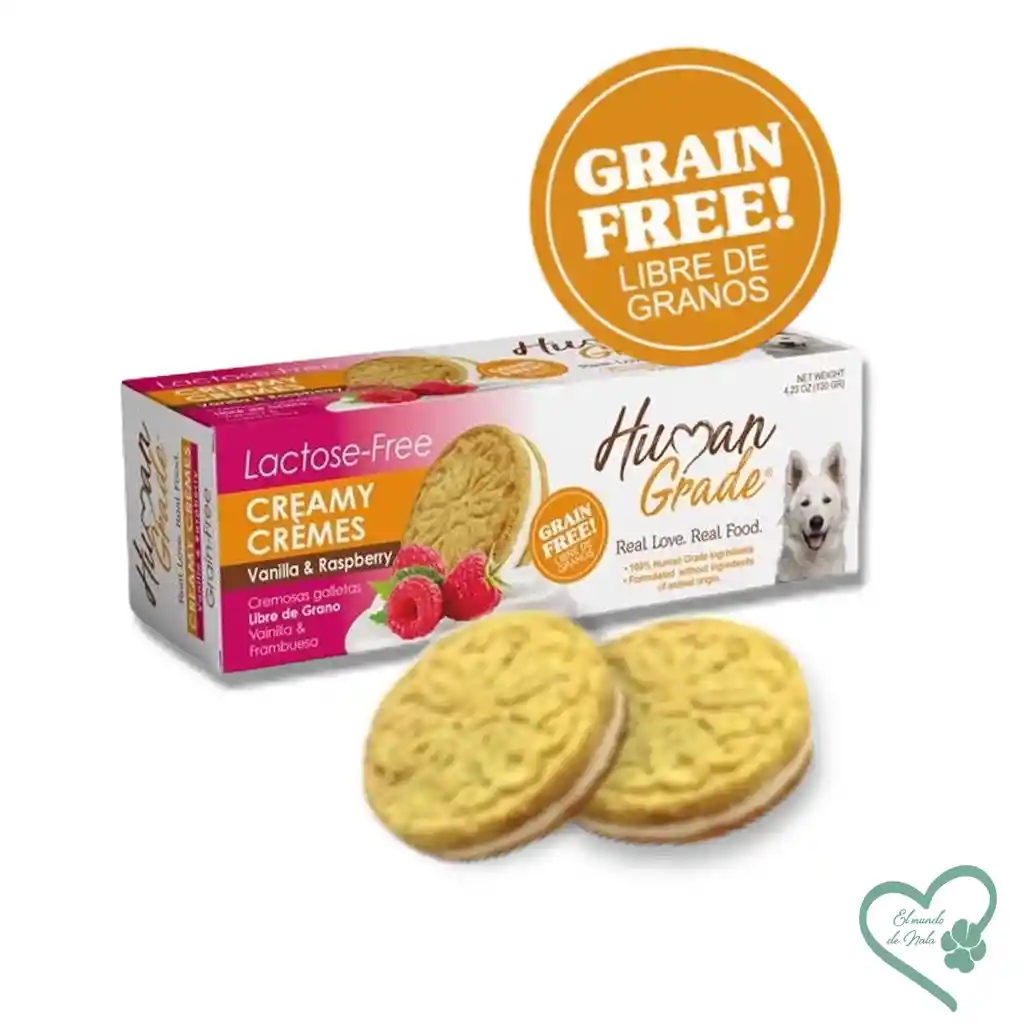 Galletas Para Perro Human Grade Vainilla X 120grs