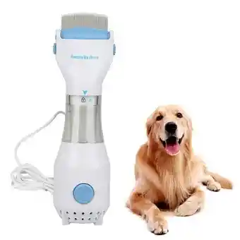 Peine Eléctrico Para Mascotas, Peine Para Piojos, Mascota, Perro, Gato, Peine Para Capturar Pulgas, Filtro Para Mascotas, Tratamiento Para Piojos, Cepillo Eléctrico, Herramienta De Peine