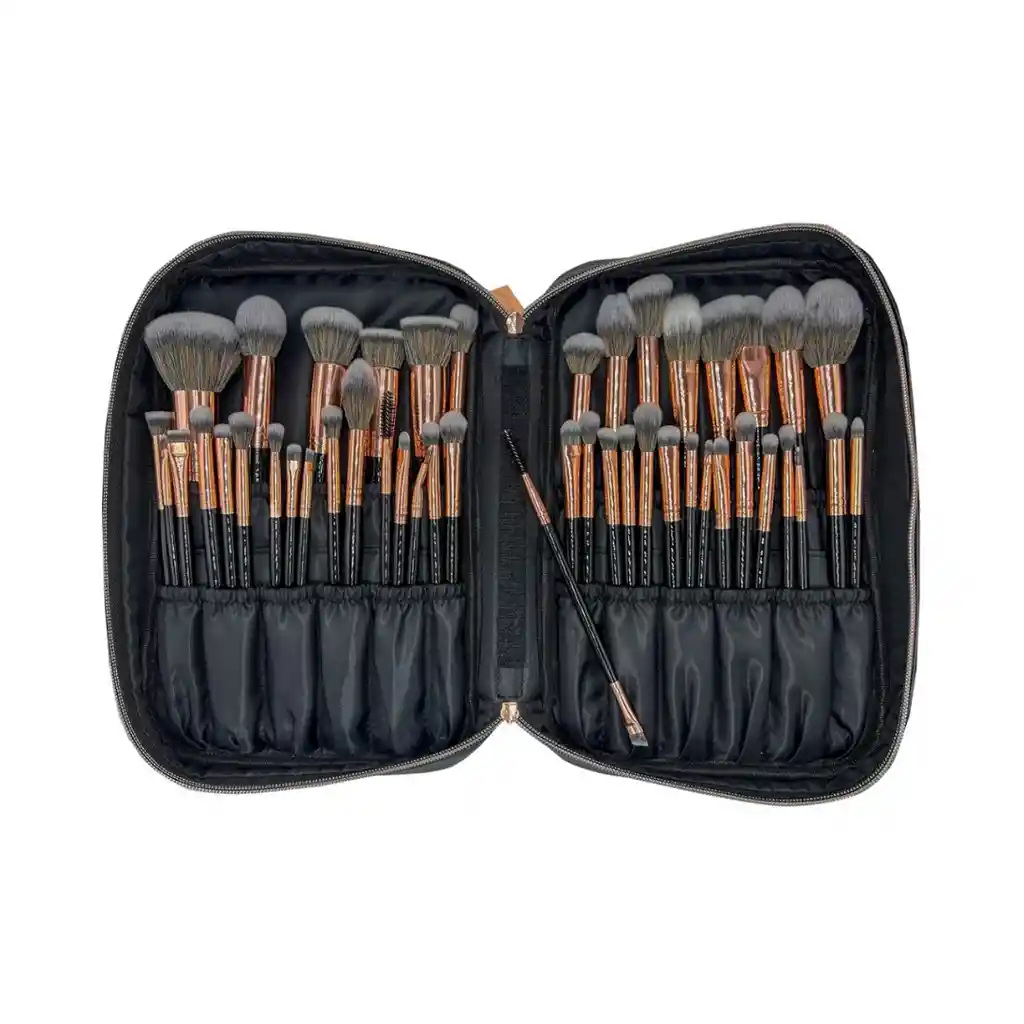 Kit De Brochas De Maquillaje Flawless X 46 Pcs