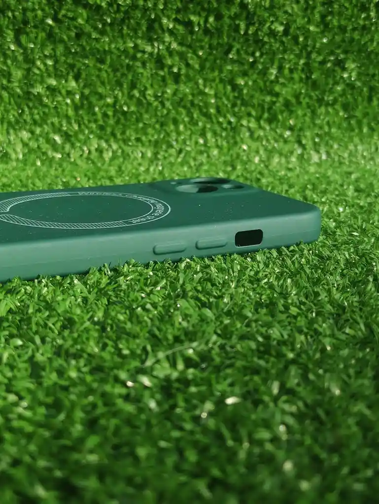 Iphone 13 | Forro Protector |case Flexible| Magnetico | Verde Esmeralda | Apple | Iphone | Carcasa | Funda | Anti Humedad | Full Proteccion