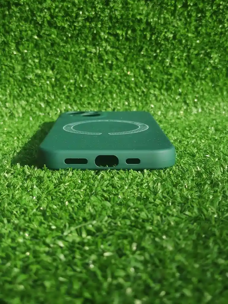 Iphone 13 | Forro Protector |case Flexible| Magnetico | Verde Esmeralda | Apple | Iphone | Carcasa | Funda | Anti Humedad | Full Proteccion