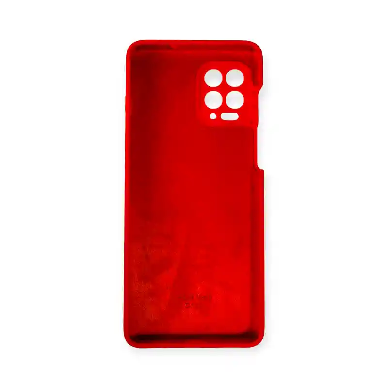 Silicone Case Para Moto G100 Motorola Rojo