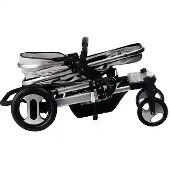 Coche Tipo Moises Fino Paseador De Lujo + Toldillo Gris