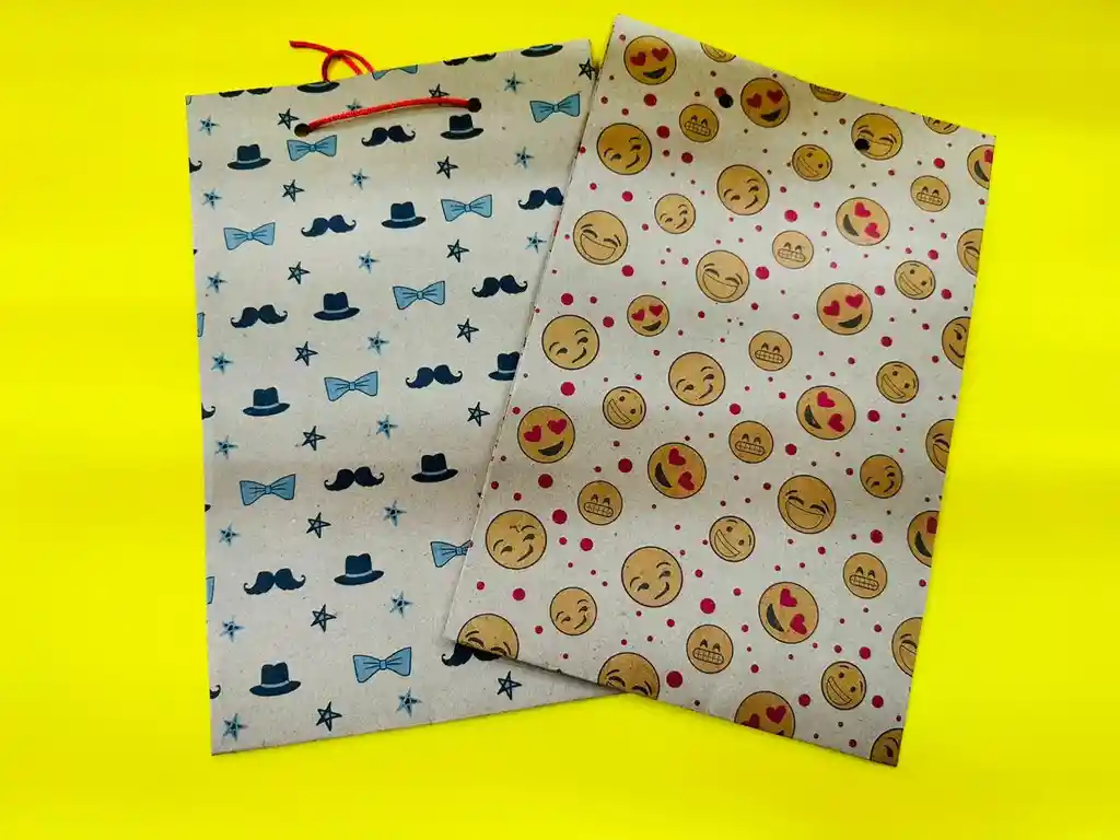 Bolsa De Regalo Kraft Mediana