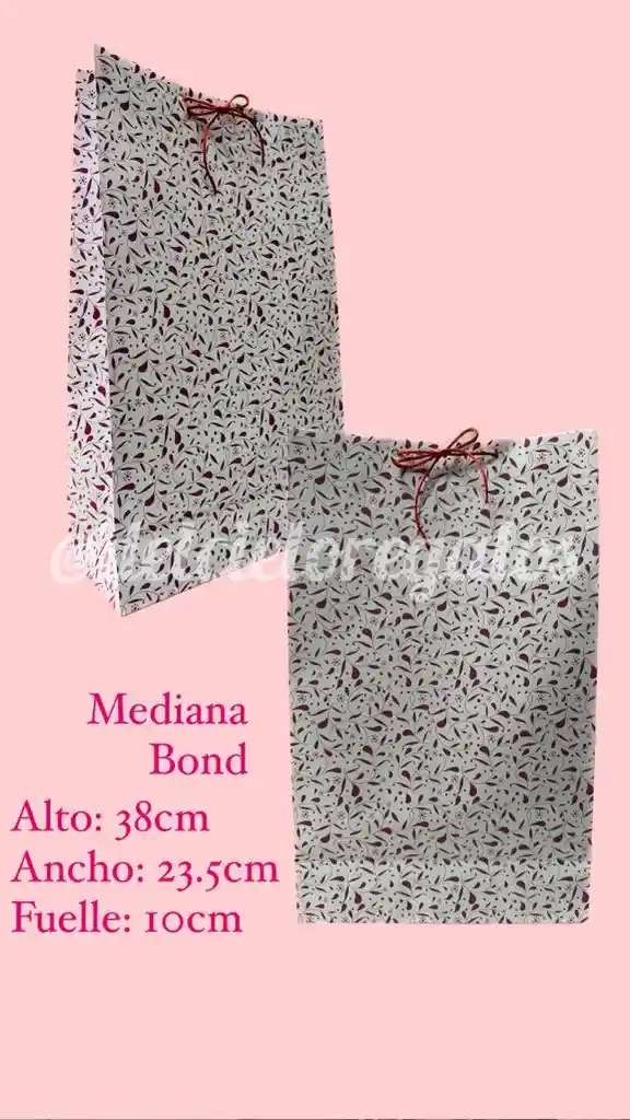 Bolsa De Regalo Bond Mediana