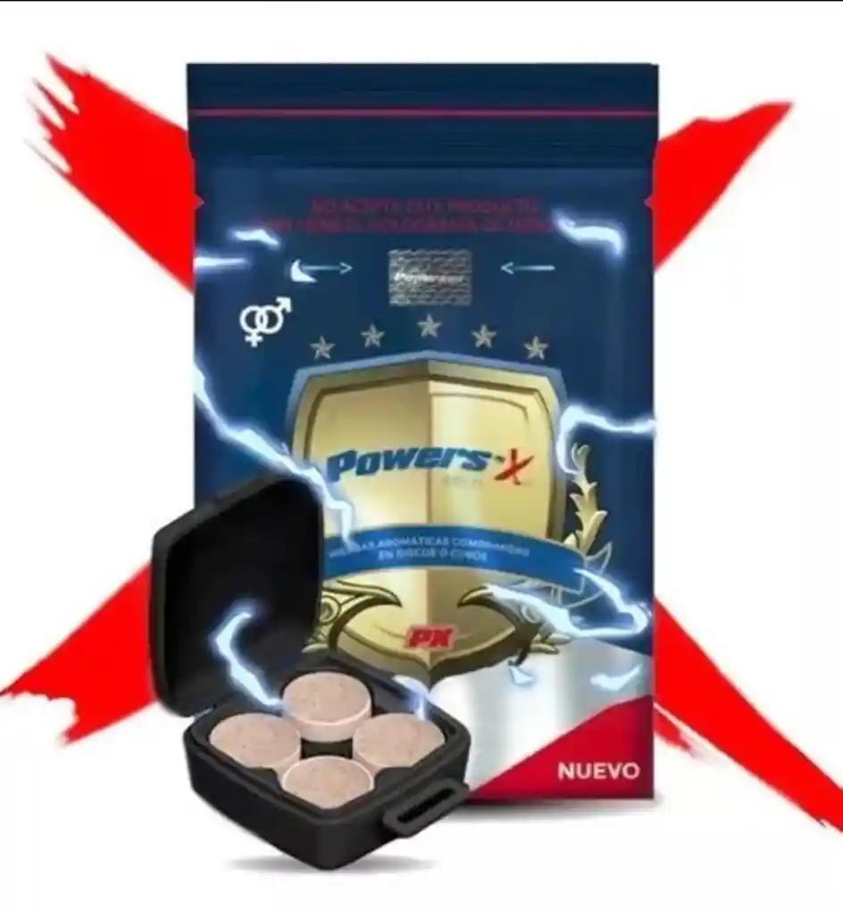 Suplemento Power Sex Energizante Fuerza Potencia X 4 Und Original