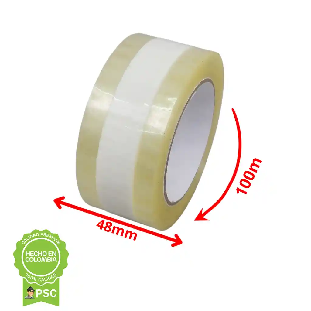 Cinta Con Impresión En Blanco - Muy Frágil X48 Unidades