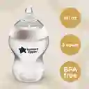 Set 3 Teteros Tommee Tippee 9 Onzas 0 - 6 Meses