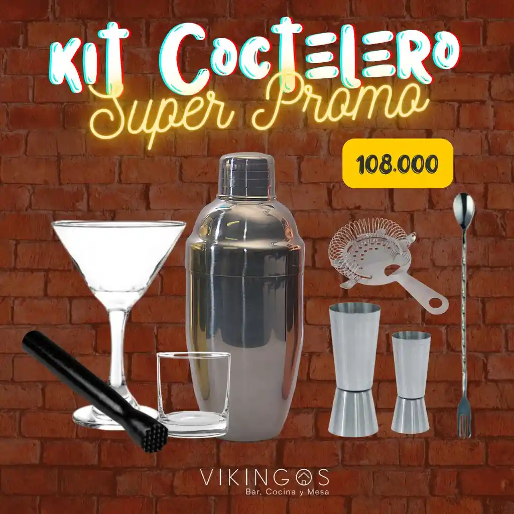 Kit De Coctelería