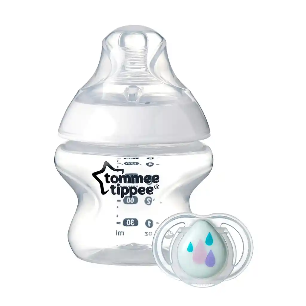 Nuevo Teterotommee Tippee Anticolico Recien Nacido 5 Oz + Chupo Entretencion