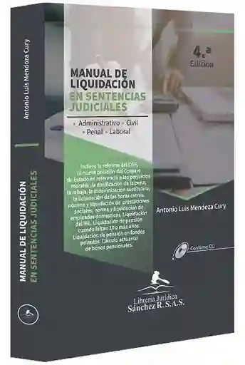 Manual De Liquidación En Sentencias Judicial 4º Edición