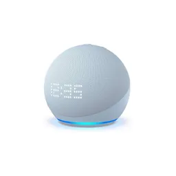 Echo Dot 5th Generacion Con Reloj Asistente Virtual Alexa