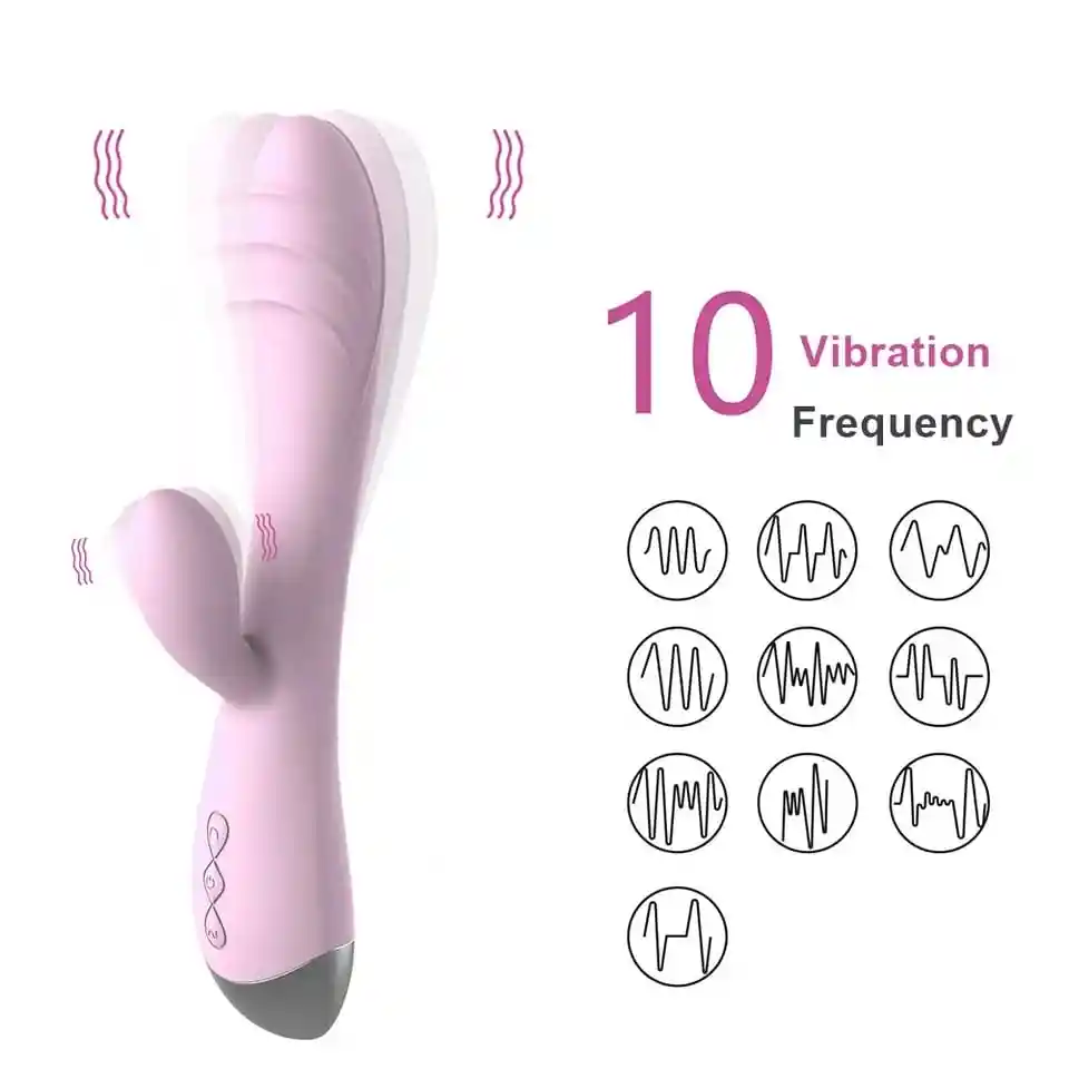 Vibrador Doble Estimulacion Punto G De Lujo Odiseo Juguete Sexual