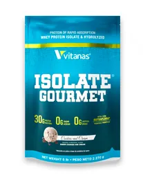 Proteina Isolate Gourmet Coockies Y Cream Vitanas 5 Lb