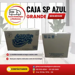 Caja Grande Azul Sp