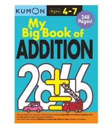 Libro Kumon Gran Libro De Sumas Matemáticas En Ingles Niños