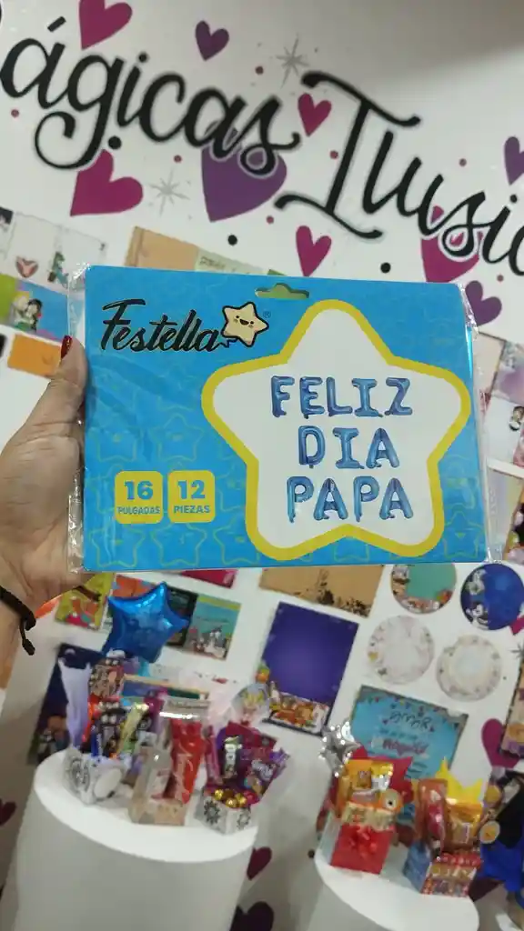 Letrero Feliz Dia Papá Inflable