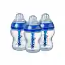 Set Teteros Tommee Tippee Anticolico Azul X 3 9 Oz