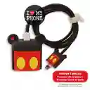 Protector De Cable + Protector De Cargador. Modelo: Mickey Mouse 2